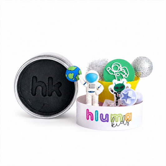 Hluma Cosmic Quest Wonder Jar, space-themed sensory play
