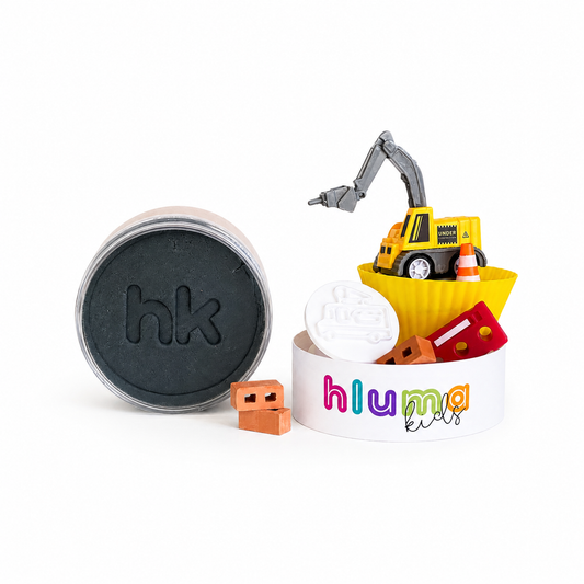 Hluma Busy Builders Wonder Jar, construction-themed sensory play